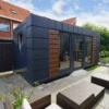 Contenitore Ufficio 6×3 m Modello Stockholm – Isolato, Elettrificato, Premium