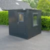 Contenitore Ufficio Antracite 2×2 m – Modulare, Isolato, Facile da Installare