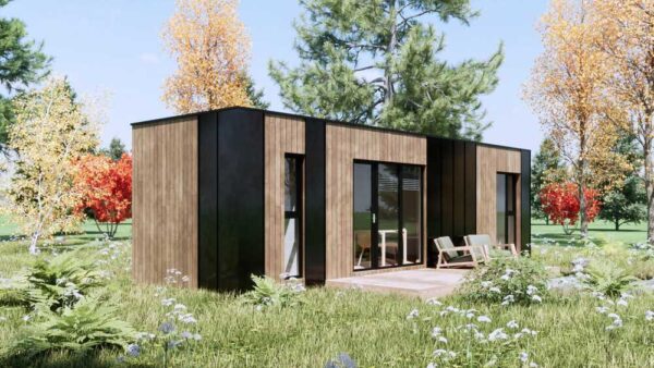 Casa Container da 36 m² – Completamente Arredata con 1 Camera e 1 Bagno