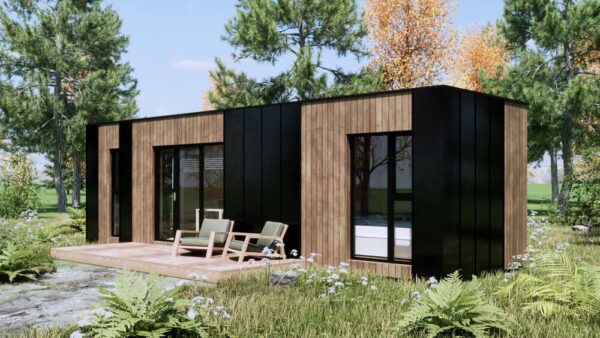Casa Container da 36 m² – Completamente Arredata con 1 Camera e 1 Bagno - immagine 6